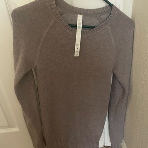 LululemonLight grayish purple sweater